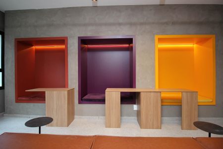 Studio à venda com 31m², 1 quarto e sem vaga Studio à venda com 31m², 1 quarto e sem vagaSala de Jogos