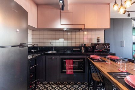 Studio para alugar com 37m², 1 quarto e sem vaga Studio para alugar com 37m², 1 quarto e sem vagaCozinha