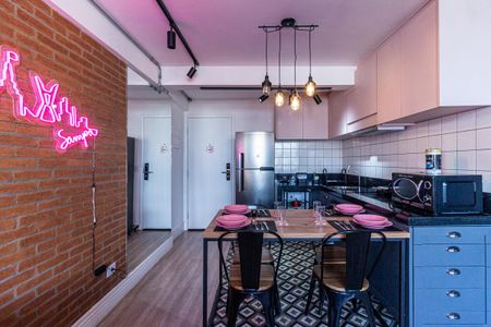 Studio para alugar com 37m², 1 quarto e sem vaga Studio para alugar com 37m², 1 quarto e sem vagaCozinha