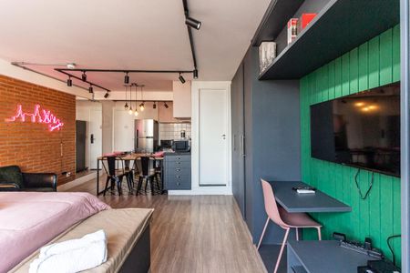 Studio para alugar com 37m², 1 quarto e sem vaga Studio para alugar com 37m², 1 quarto e sem vagaStudio