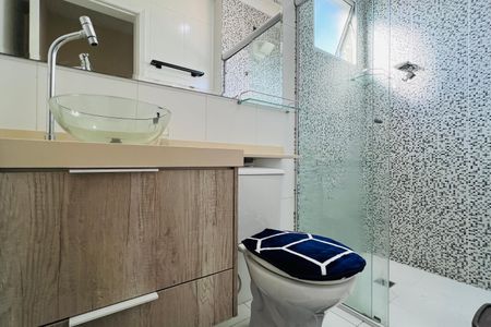 Apartamento para alugar com 85m², 3 quartos e 1 vaga Apartamento para alugar com 85m², 3 quartos e 1 vagaBanheiro da Suíte