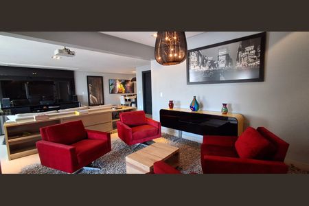 Apartamento para alugar com 262m², 4 quartos e 4 vagas Apartamento para alugar com 262m², 4 quartos e 4 vagasSala de estar