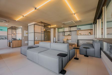 Studio para alugar com 44m², 1 quarto e sem vagaCoworking