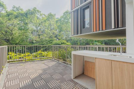 Studio para alugar com 44m², 1 quarto e sem vagaVaranda