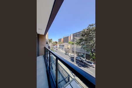 Apartamento à venda com 28m², 1 quarto e sem vagaVaranda