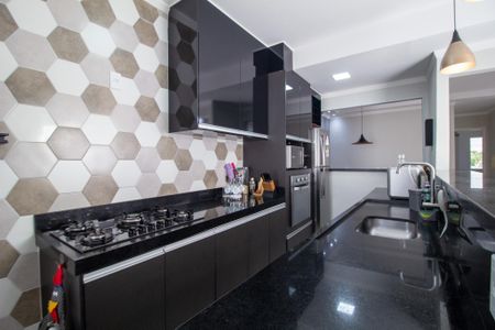 Casa de condomínio para alugar com 90m², 3 quartos e 2 vagasCozinha