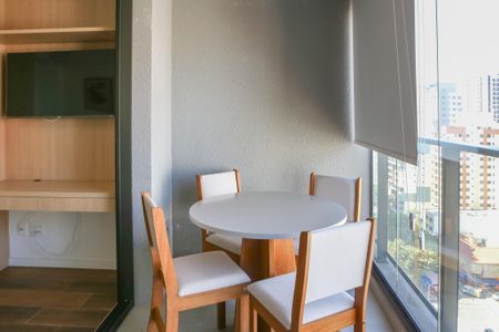 Studio para alugar com 27m², 1 quarto e sem vagaSacada