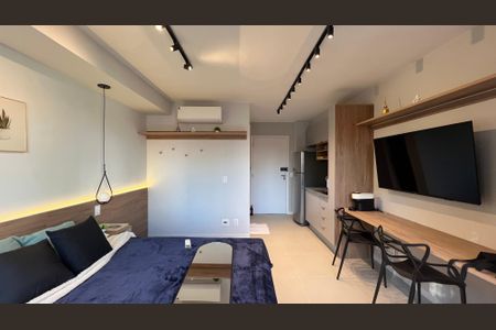 Apartamento à venda com 25m², 1 quarto e sem vaga Apartamento à venda com 25m², 1 quarto e sem vagaSala/Quarto