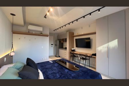 Apartamento à venda com 25m², 1 quarto e sem vaga Apartamento à venda com 25m², 1 quarto e sem vagaSala/Quarto