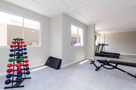 Apartamento para alugar com 39m², 2 quartos e sem vagaÁrea comum - Academia