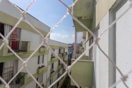 Apartamento à venda com 65m², 2 quartos e 1 vagaVista da varanda 