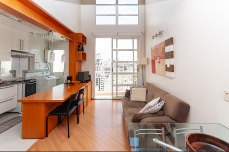 Apartamento à venda com 50m², 1 quarto e 1 vaga Apartamento à venda com 50m², 1 quarto e 1 vagaSala