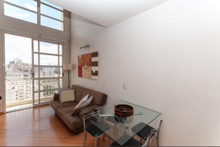 Apartamento à venda com 50m², 1 quarto e 1 vaga Apartamento à venda com 50m², 1 quarto e 1 vagaSala