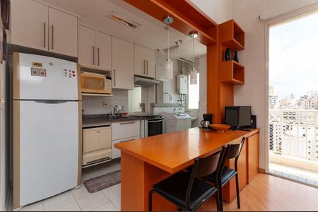 Apartamento à venda com 50m², 1 quarto e 1 vaga Apartamento à venda com 50m², 1 quarto e 1 vagaCozinha Americana