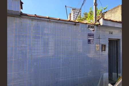 Casa para alugar com 45m², 1 quarto e sem vagaFachada com Placa