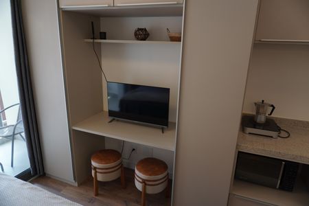 Studio à venda com 27m², 1 quarto e sem vagaStudio