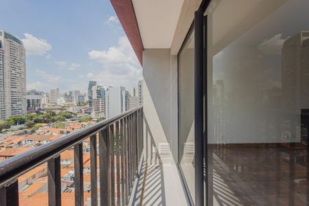 Studio para alugar com 24m², 1 quarto e sem vagaVaranda