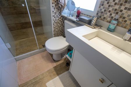 Apartamento à venda com 87m², 3 quartos e 2 vagas Apartamento à venda com 87m², 3 quartos e 2 vagasBanheiro 2