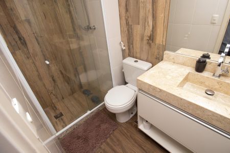 Apartamento para alugar com 83m², 2 quartos e 1 vaga Apartamento para alugar com 83m², 2 quartos e 1 vagaBanheiro quarto 1