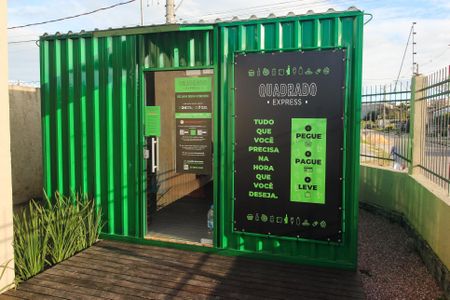 Casa de condomínio à venda com 50m², 2 quartos e 1 vagaMercado - Quadrado expres