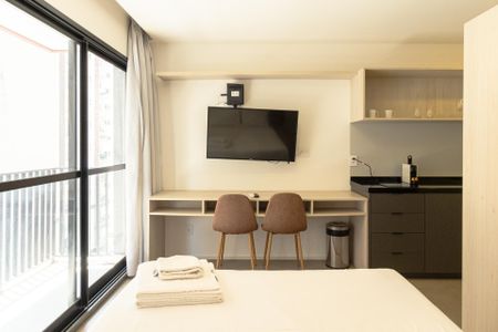 Studio para alugar com 24m², 1 quarto e sem vagaStudio