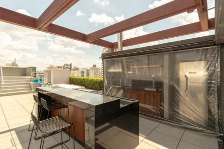 Apartamento para alugar com 24m², 1 quarto e sem vagaÁrea comum - Churrasqueira