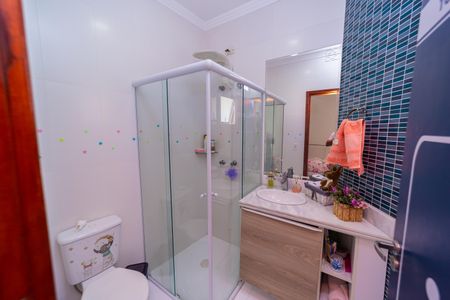 Casa à venda com 155m², 3 quartos e 2 vagasBanheiro do Quarto 3