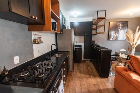 Apartamento para alugar com 37m², 1 quarto e 1 vaga Apartamento para alugar com 37m², 1 quarto e 1 vagaCozinha/ Área de Serviço