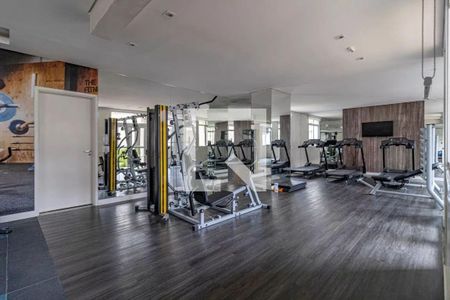 Apartamento para alugar com 37m², 1 quarto e 1 vaga Apartamento para alugar com 37m², 1 quarto e 1 vagaAcademia