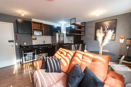 Apartamento para alugar com 37m², 1 quarto e 1 vaga Apartamento para alugar com 37m², 1 quarto e 1 vagaSala
