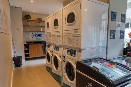 Apartamento para alugar com 37m², 1 quarto e 1 vaga Apartamento para alugar com 37m², 1 quarto e 1 vagaLavanderia