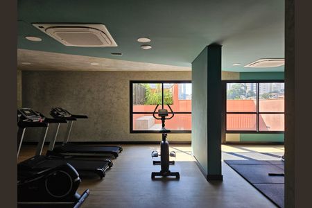 Apartamento para alugar com 64m², 2 quartos e 1 vaga Apartamento para alugar com 64m², 2 quartos e 1 vagaÁrea comum - Academia