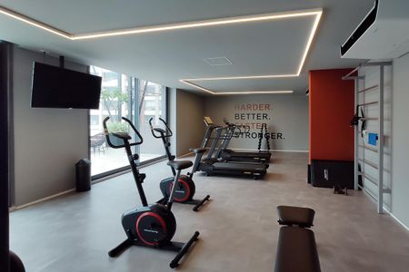 Studio para alugar com 25m², 0 quarto e sem vagaAcademia