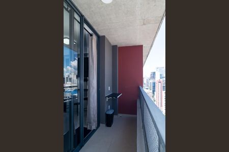 Studio para alugar com 25m², 0 quarto e sem vagaVaranda