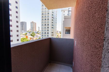 Varanda da Sala de apartamento à venda com 2 quartos, 54m² em Campestre, Santo André