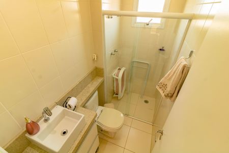 Apartamento à venda com 54m², 2 quartos e 2 vagasBanheiro Social