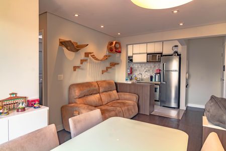 Apartamento à venda com 54m², 2 quartos e 2 vagasSala