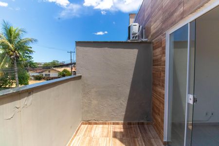 Apartamento para alugar com 34m², 1 quarto e sem vagaVaranda do Quarto 