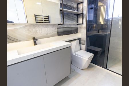 Apartamento à venda com 122m², 3 quartos e 2 vagasBanheiro da Suíte 1