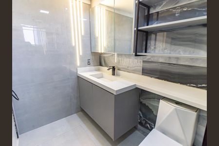 Apartamento à venda com 122m², 3 quartos e 2 vagasBanheiro da Suíte 1