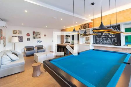 Apartamento para alugar com 50m², 1 quarto e 1 vaga Apartamento para alugar com 50m², 1 quarto e 1 vagaÁrea comum - Salão de Jogos