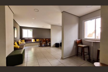 Apartamento para alugar com 35m², 2 quartos e 1 vagaÁrea comum - Salão de festas