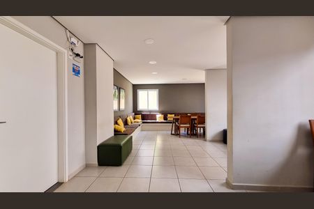 Apartamento para alugar com 35m², 2 quartos e 1 vagaÁrea comum - Salão de festas