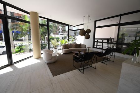 Apartamento para alugar com 50m², 1 quarto e 1 vagaHall social