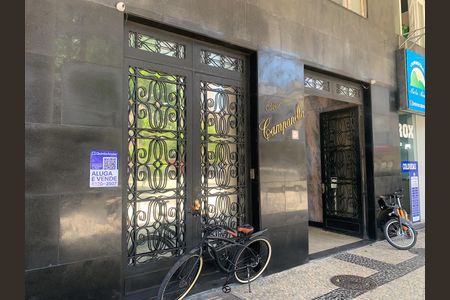 Studio à venda com 34m², 1 quarto e sem vagaFachada/Plaquinha