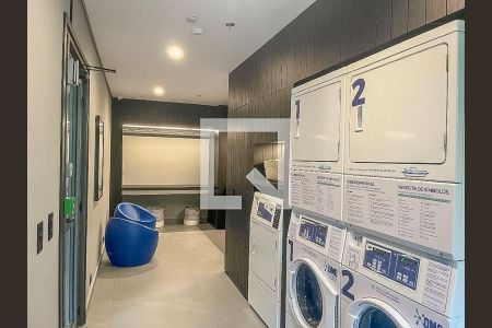 Studio para alugar com 27m², 1 quarto e sem vagaLavanderia