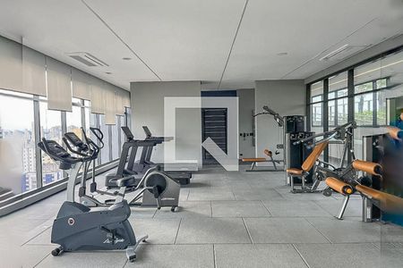 Studio para alugar com 27m², 1 quarto e sem vagaAcademia