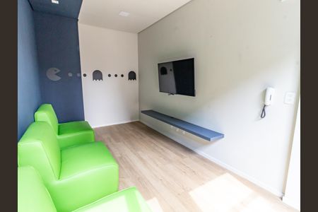 Apartamento para alugar com 34m², 2 quartos e sem vaga Apartamento para alugar com 34m², 2 quartos e sem vagaÁrea comum - Salão de jogos