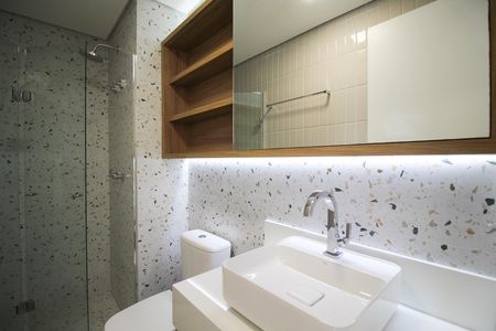 Apartamento para alugar com 37m², 2 quartos e sem vagaBanheiro