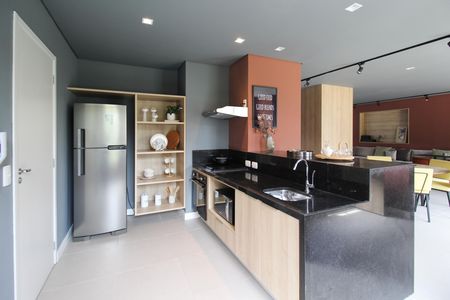 Apartamento para alugar com 37m², 2 quartos e sem vagaÁrea comum - Salão de festas